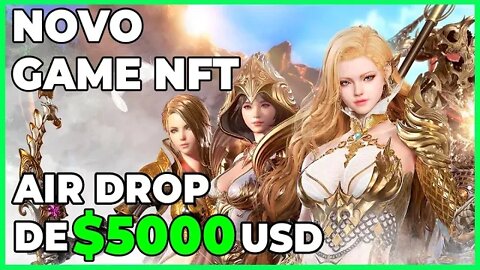 NOVO GAME NFT ASTEL OF ATRA COM LANÇAMENTO NO DIA 8! EVENTO DE AIR DROP!