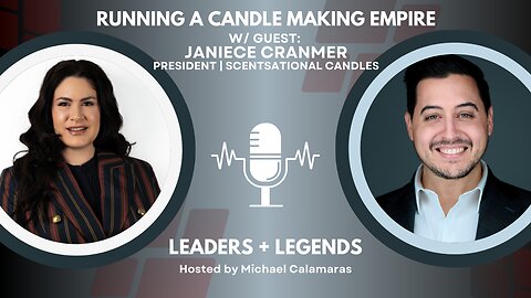 A CANDLE MAKING EMPIRE | Manufacturing & Life w/ JaNiece Cranmer, Pres. of Scentsational Candle