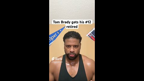 Tom Brady gets his #12 retired #shorts #footballshorts #nfl #tombrady #newenglandpatriots #football