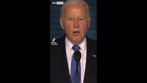 Unhinged Joe Biden At The DNC Is Obsessed With Trump Trump Trump!