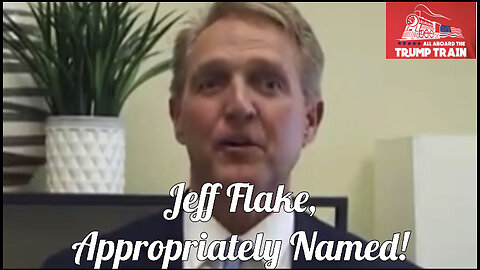 Jeff Flake Is Still A Dope, Endorses Kamala!