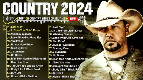 Country Music 2024 - Morgan Wallen, Brett Young, Luke Combs,Chris Stapleton,Kane Brown, New Country