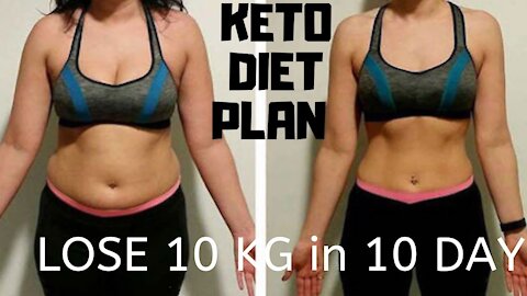 7 DAY KETO DIET PLAN TO LOSE 10 KGS FAST IN 1 WEEK