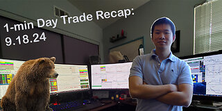 $700+ in under 6 minutes: 1-minute Day Trade Recap - 9.18.24 $TSLL $RUN $NVDL #daytrade #financialfreedom