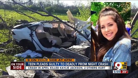 Teen driver admits guilt in fatal prom night crash