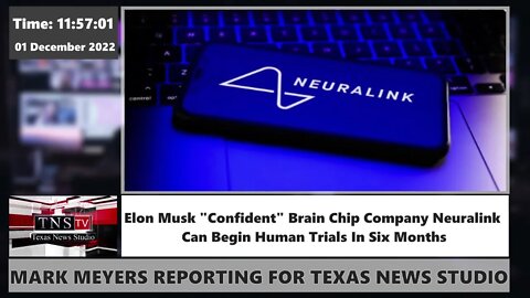 Elon Musk "Confident" Brain Chip Company Neuralink Can Begin Human Trials In Six Months