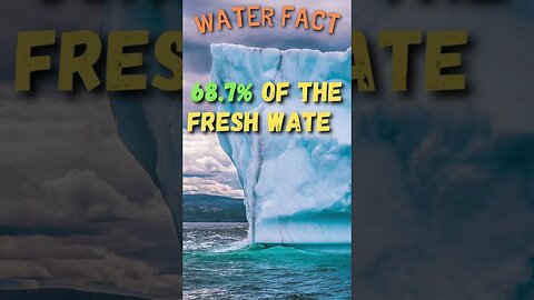 💧Discover Fascinating Water Facts! #shorts #shortsfact #water #shortwaterfacts #glacier #freshwater