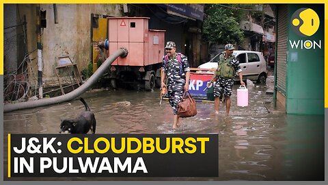 India: Moderate rains lash J&K parts, cloudburst in Pulwama | Latest News | WION