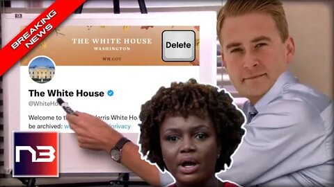 Biden’s Press Sec SILENT after Reporter Challenges White House to Delete its Twitter Account