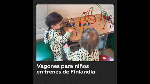 Vagones para niños en trenes finlandeses