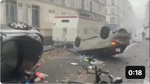 This video is not from Ukraine. It is from France