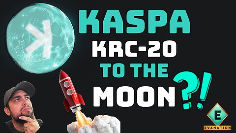 Kaspa KRC-20 !!! Will it send Kaspa to the Moon? Why is it a big deal? #kaspa #krc20 #crypto