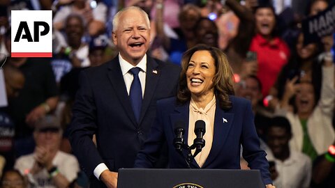 Kamala Harris and Tim Walz make their joint debut at Philadelphia rally | NE