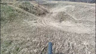 Honda CRF250F Fall