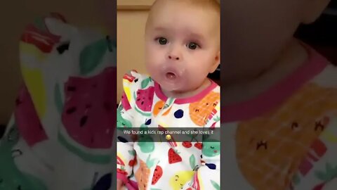 Cute adorable baby 🤩 funny baby playing, laughing, dancing, with mamma at home