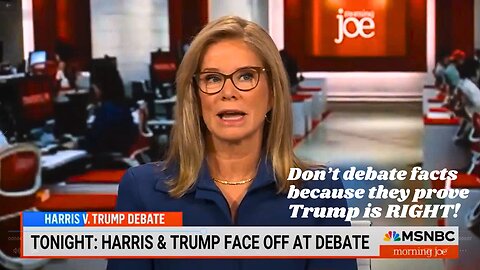 Morning Shmoe's Katty Kay Warns Kamala NOT to Debate the Issues