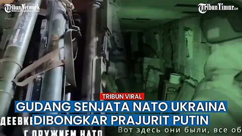 Pasukan Moskow Rusia Bongkar Gudang Amunisi NATO untuk Pasukan Kyiv