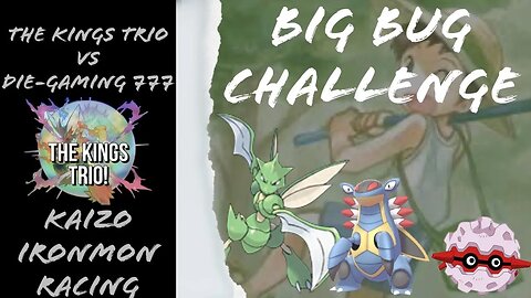 Pokémon Kaizo Race! THE WHEEL DECIDED OUR FATE BUG RACE 2HOURS MAX!! @die-gaming777