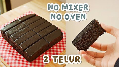 CHOCOLATE CAKE ADDICTED! NO MIXER NO OVEN SUPER SIMPLE