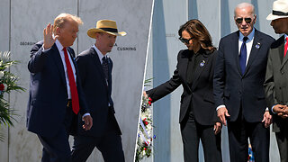 Biden and Harris pay respects at Flight 93 National Memorial in Pennsylvania