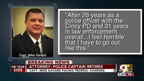 Capt. Mike Savard's attorney says paying fellow officers to retire early is common in CPD