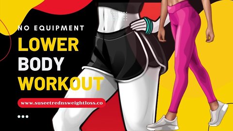 Get slim legs and thighs in 14 DAYS Lower Body Workout, No Equipment