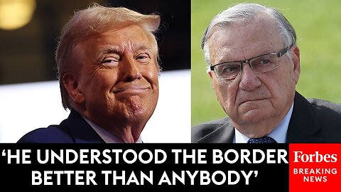 Donald Trump Praises Former Maricopa County Sheriff Joe Arpaio During Arizona Rally: ‘A Legend’