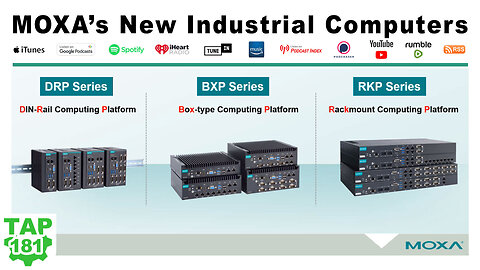 MOXA's New Industrial Computers