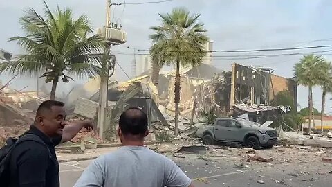 RESTAURANTE EXPLODE E FICA TOTALMENTE DESTRUÍDO EM TERESINA PIAUÍ