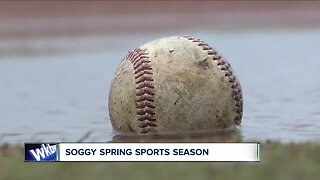 Soggy Spring season for high school sports teams