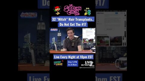 Hair Transplant Gone Wrong: Just Say NO to the Mitch Thursday Special