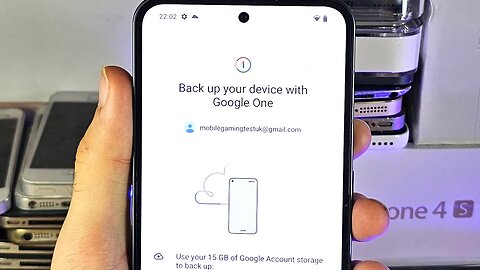 ANY Nothing Phone How To Backup Data to Google One!