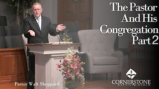 The Pastor And His Congregation Part 2--Wed PM--Aug 21, 2024