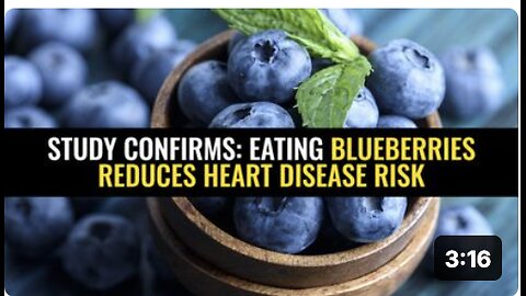 Study confirms: Eating blueberries reduces heart disease risk