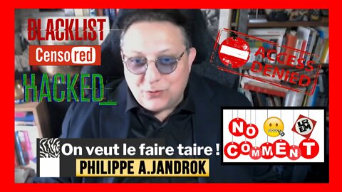 Philippe JANDROK violemment attaqué sur son site (Hd 720) Lire descriptif