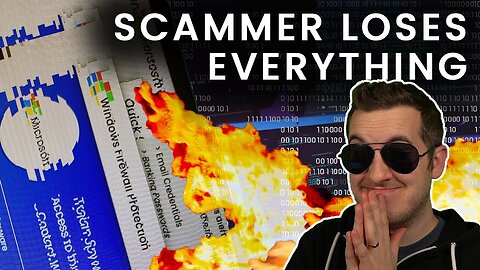 Scammer Faces Hacker & Loses Everything