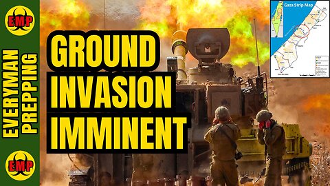 ⚡ALERT: Israel Ground War Imminent - Gaza Evacuation Order - Lebanon Attacks - Prepping