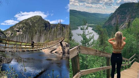 La bucket list de randonnées magiques au Québec qui te donneront hâte au printemps