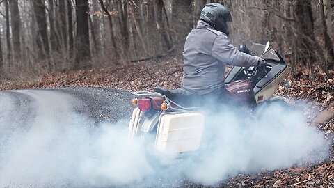 From Broken To Burnouts On This Estate Auction Bike