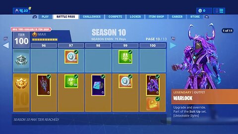 *NEW* SEASON 10 BATTLE PASS LEAKED! FORTNITE SEASON 10 BATTLE PASS SKINS, ITEMS/ UNLOCKS (SEASON 10)