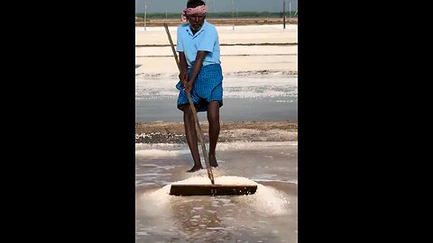 How to make salt at sea