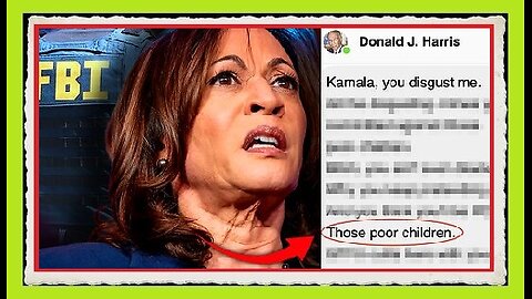 Kamala Harris' Pizzagate Crimes Exposed As Her Dad Reveals Shameful History