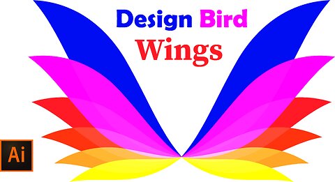 Design Bird Wings In Illustrator /Wings /Bird wings