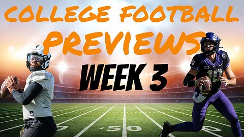 College Football Previews: Week 3 - UCF vs TCU