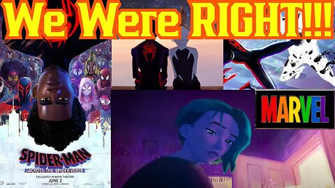 Spider-Man: Across The Spider-Verse Goes FULL Identity Politics In Latest Trailer! Sony Animation