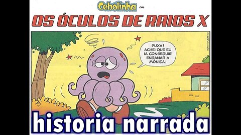 Cebolinha em-Os óculos de raios X | Gibis do Rapha