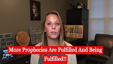 Julie Green: More Prophecies Are Fulfilled And Being Fulfilled!!