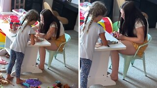 This babysitter is a real-life Disney princess!