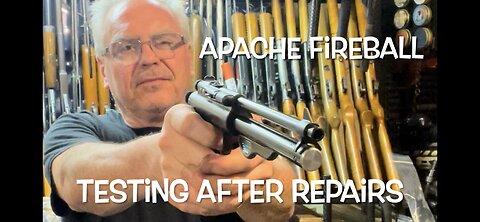 Apache Fireball multi pump .24 caliber air pistol