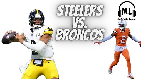 Steelers take on Broncos, our thoughts || Mark Lesko Pod clips #steelers #nfl